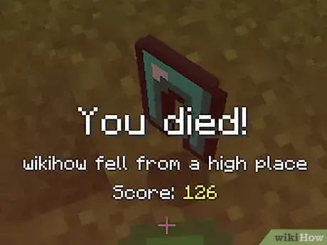 Image titled Die in Minecraft Step 1