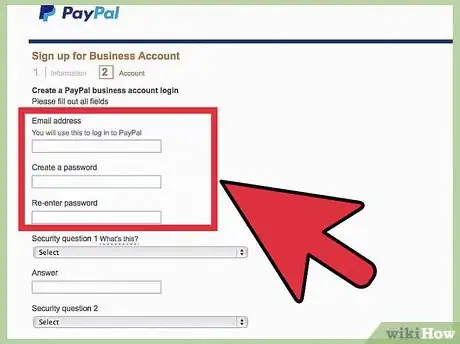 Image titled Set up a Paypal Account to Receive Donations Step 3