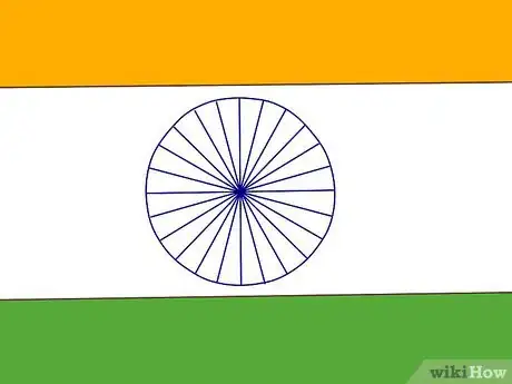 Image titled Draw the Indian Flag Step 7