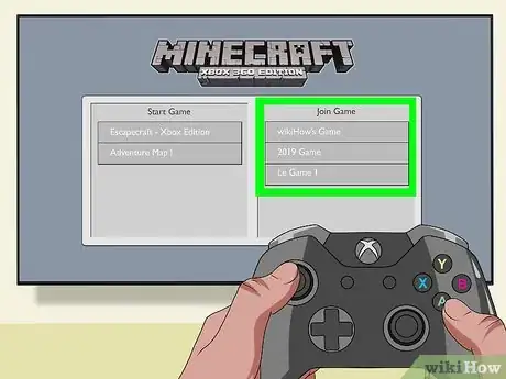 Image titled Play Multiplayer on Minecraft Xbox 360 Step 17