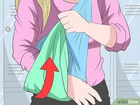 Image titled Make a Sling for Your Arm Step 6