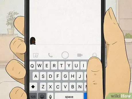 Image titled Use Emojis on Snapchat Texts Step 3
