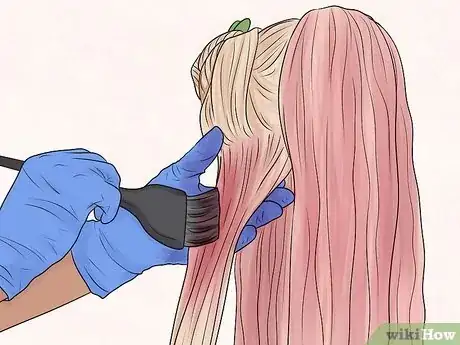 Image titled Dye a Human Hair Wig Step 7