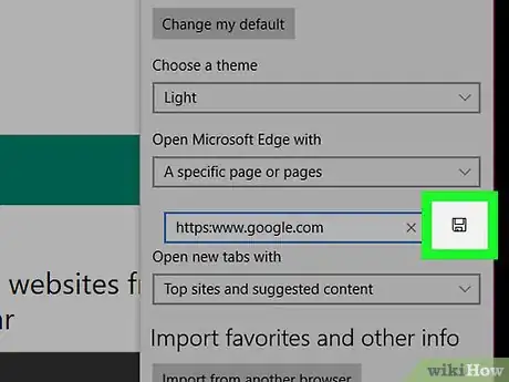Image titled Change Your Homepage in Microsoft Edge Step 13