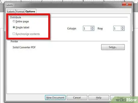 Image titled Make Labels Using Open Office Writer Step 5