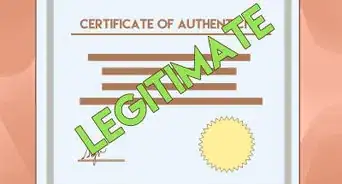 Get a Certificate of Authenticity