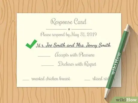Image titled Fill Out an RSVP Card Step 2