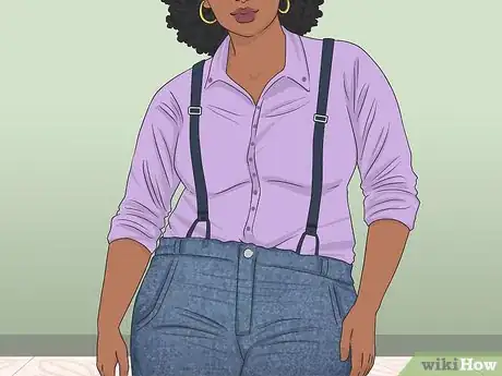 Image titled Wear Suspenders with Jeans Step 6