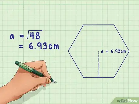 Image titled Calculate the Apothem of a Hexagon Step 9