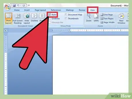 Image titled Set Tabs in a Word Document Step 2