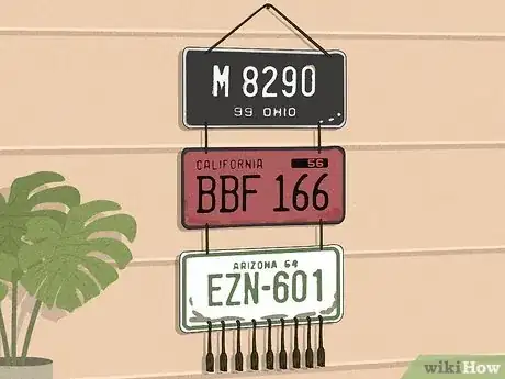 Image titled What to Do with Old License Plates Step 1