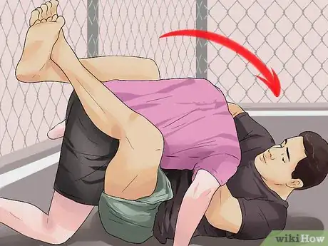 Image titled Perform the Guillotine Choke Step 10