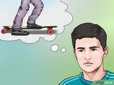 Image titled Stop on a Longboard Step 1