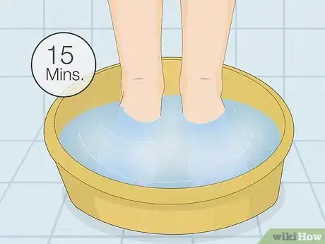 Image titled Control Foot Odor with Baking Soda Step 2
