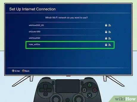 Image titled Connect a PS4 to Hotel WiFi Step 5
