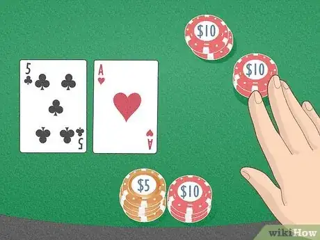 Image titled When to Double Down in Blackjack Step 7