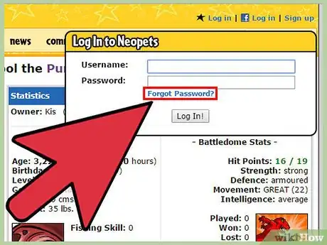 Image titled Find an Older Account on Neopets Step 4