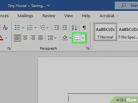 Image titled Get Rid of a Horizontal Line in Microsoft Word Step 7