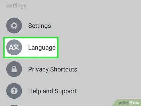 Image titled Change the Language on Facebook Step 12