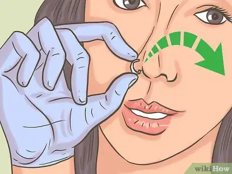Image titled Change a Nose Piercing Step 4