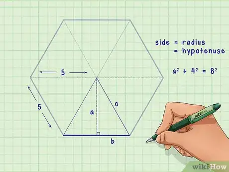 Image titled Calculate the Apothem of a Hexagon Step 6