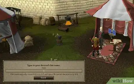 Image titled Make a Clan in RuneScape Step 5