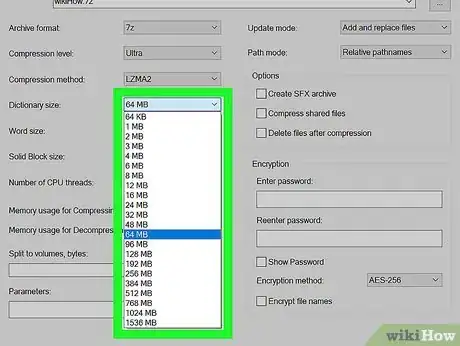 Image titled Highly Compress Files with 7zip Step 8