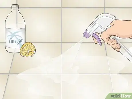 Image titled Clean Grout Without Scrubbing Step 1