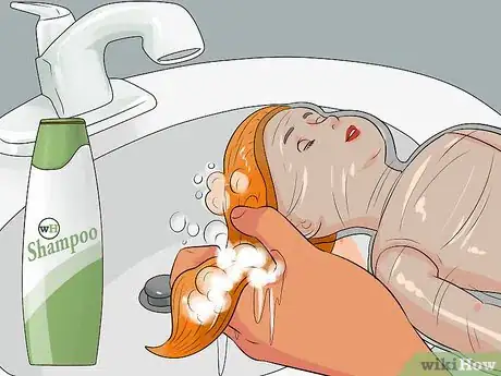 Image titled Wash an American Girl Doll's Hair Step 5