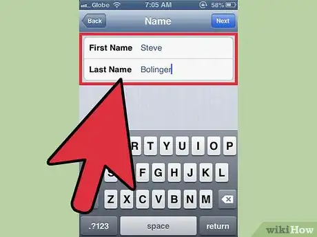 Image titled Create an iCloud Account on iPhone Step 5
