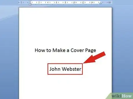 Image titled Make a Cover Page Step 29