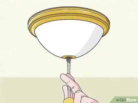 Image titled Change a Ceiling Light Bulb Step 3