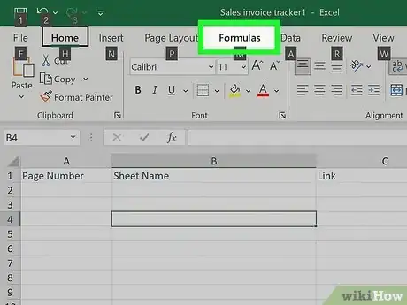 Image titled Create an Index in Excel Step 5