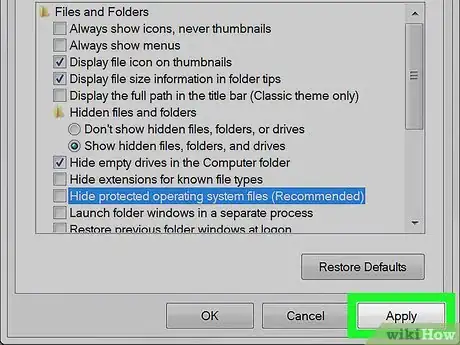 Image titled Unhide Folders in Windows 7 Step 8