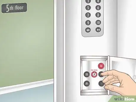Image titled Operate an Elevator in Fire Service Mode Step 9