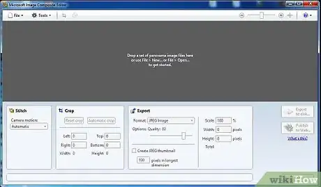 Image titled Stitch Images Together Using Microsoft Image Composite Editor Step 2