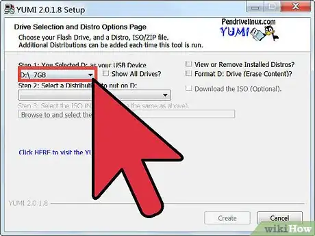 Image titled Create a Multi Boot USB Drive with Yumi Step 5