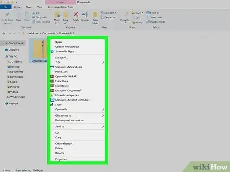 Image titled Open a .Zip File Without Winzip Step 2