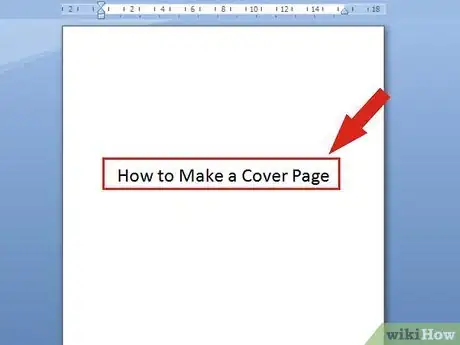 Image titled Make a Cover Page Step 28