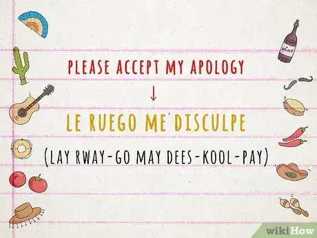 Image titled Apologize in Spanish Step 8