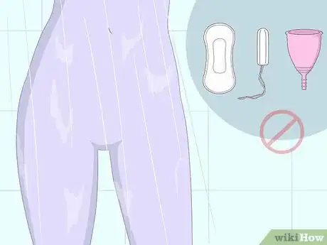 Image titled Shower While on Your Period Step 1