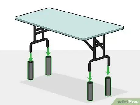 Image titled Raise the Height of a Table Step 3