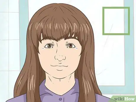 Image titled Tell if Your Face Is Well Suited to Bangs Step 3