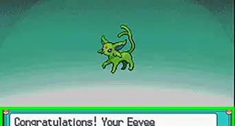 Evolve Eevee in Pokémon Platinum