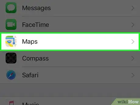 Image titled Mute the Navigation Voice in the Maps App on an iPhone Step 2