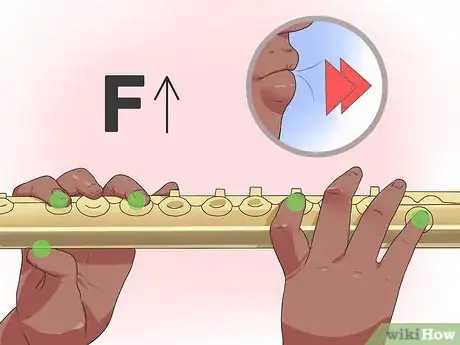 Image titled Play the F Scale on the Flute Step 17