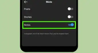 Unmute Notes from an Account on Instagram