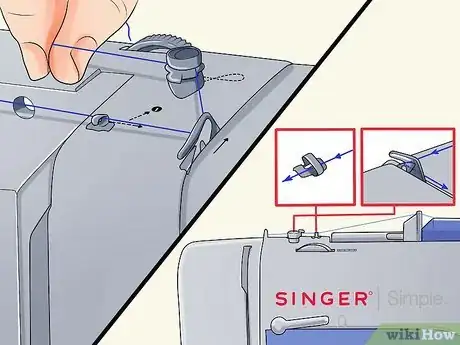 Image titled Thread a Singer Simple 3116 Step 9