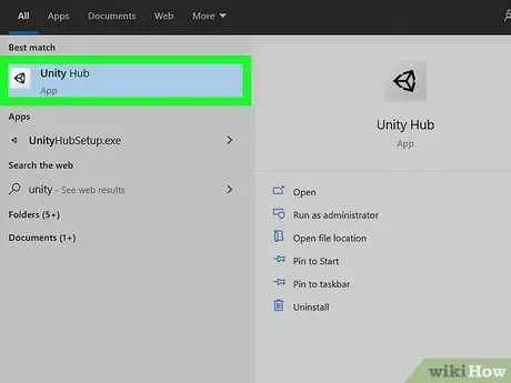 Image titled Uninstall Unity on Windows Step 1
