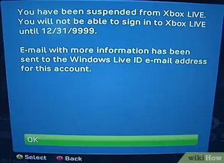 Image titled Find Out Why You Were Suspended on Xbox Live Step 1